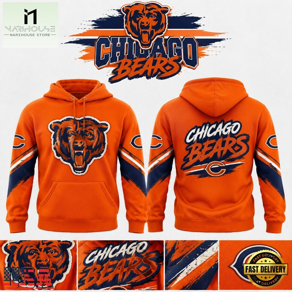 Chicago Bears 2026 Latino Heritage Month Los Bears Hoodie, Hot 3D Shirt Trend Chicago Bears 2026 Latino Heritage Month Los Bears Hoodie, Hot 3D Shirt Trend