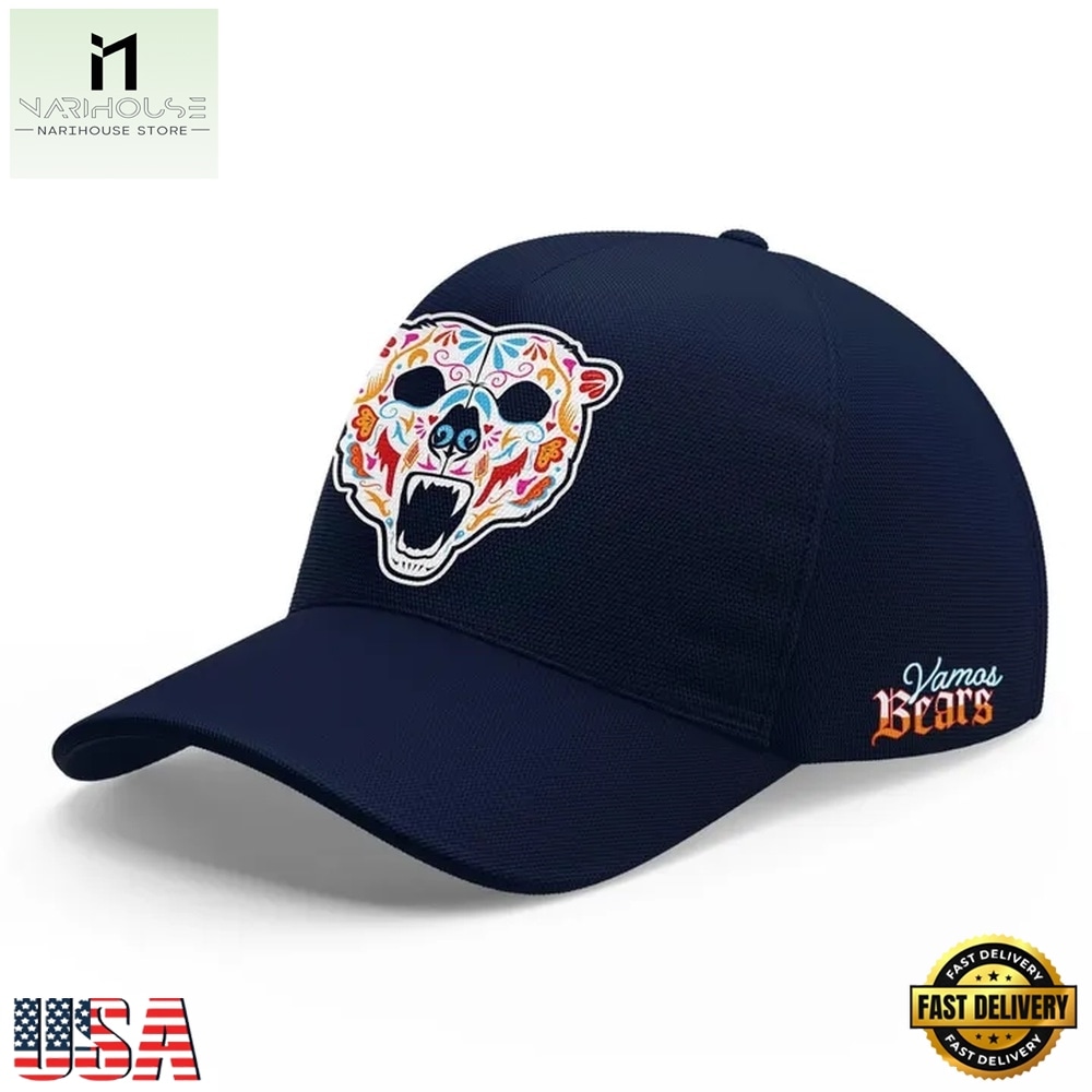 Chicago Bears 2026 Latino Heritage Month Vamos Bears 2026 Cap, Trending Cap Style Chicago Bears 2026 Latino Heritage Month Vamos Bears 2026 Cap, Trending Cap Style