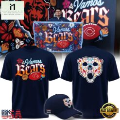 Chicago Bears 2026 Latino Heritage Month Vamos Bears 2026 T Shirt, Hot 3D Shirt Trend Chicago Bears 2026 Latino Heritage Month Vamos Bears 2026 T Shirt