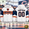Chicago Bears 2026 NFL Gridiron Heritage Varsity Hoodie, NFL Sporty Shirt Chicago Bears 2026 Nfl Gridiron Heritage Varsity Hoodie