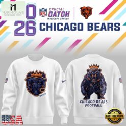 Chicago Bears Designed By Young Heroes Battling Cancer Limited Edition Sweatshirt, Hot 3D Shirt Trend Chicago Bears Designed BY Young Heroes Battling Cancer Limited Edition Sweatshirt