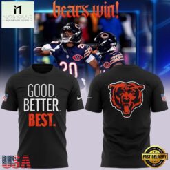 Chicago Bears Good Better Best 2026 Limited Edition 3D Shirt, Hot 3D Shirt Trend Chicago Bears Good Better Best 2026 Limited Edition 3D Shirt