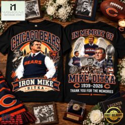 Chicago Bears Iron Mike Ditka Shirt, Hot 3D Shirt Trend Chicago Bears Iron Mike Ditka Shirt