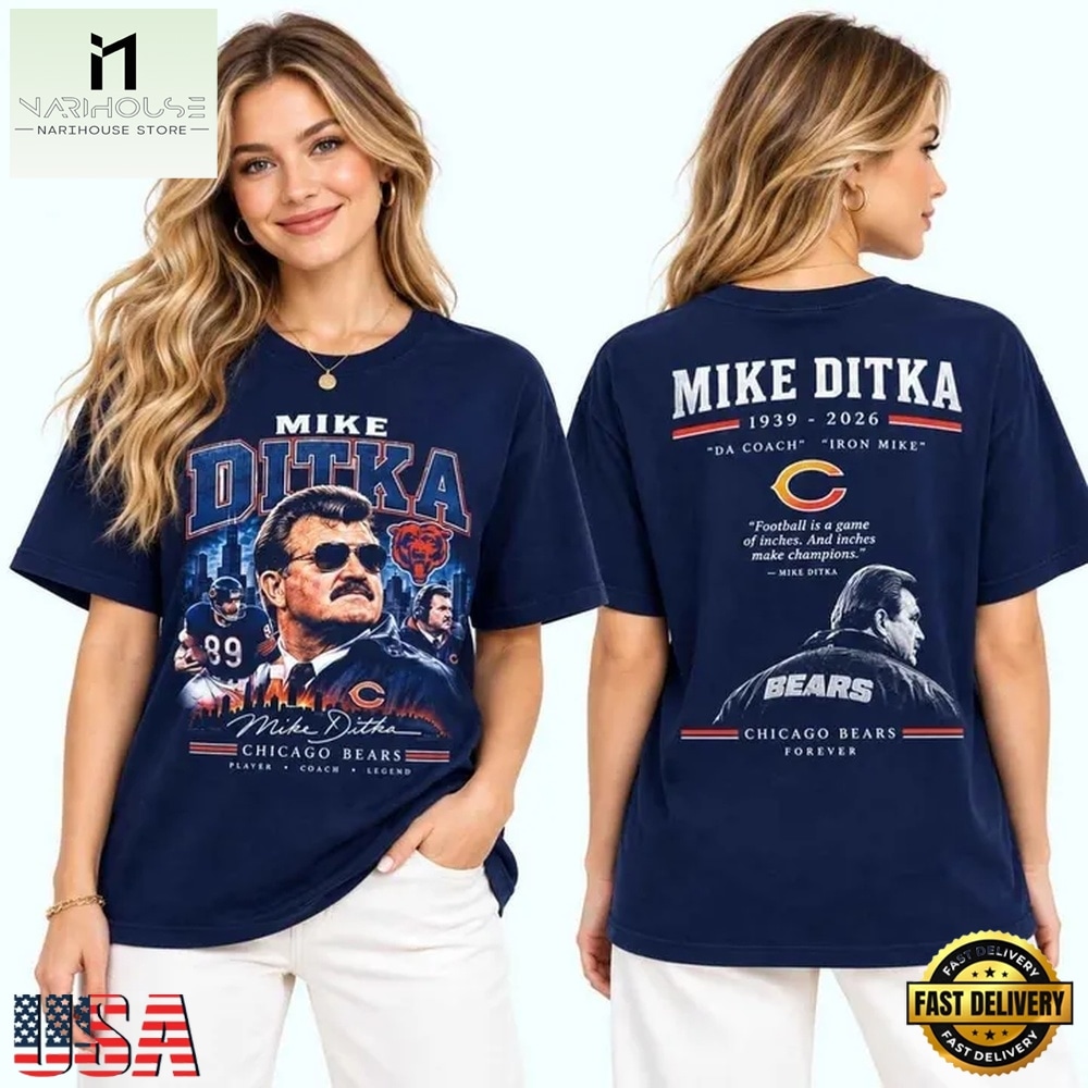 Chicago Bears Mike Ditka Forever Da Coach T Shirt, Hot 3D Shirt Trend Chicago Bears Mike Ditka Forever Da Coach T Shirt, Hot 3D Shirt Trend