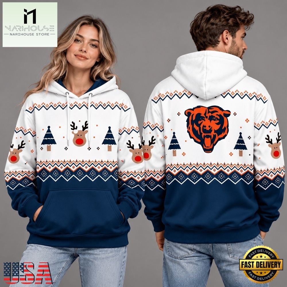 Chicago Bears NFL Christmas 2026 Limited Edition Hoodie, NFL Sporty Shirt Chicago Bears NFL Christmas 2026 Limited Edition Hoodie, NFL Sporty Shirt