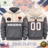 Chicago Bears NFL Custom Varsity Colorblock Pullover Hoodie, NFL Sporty Shirt Chicago Bears Nfl Custom Varsity Colorblock Pullover Hoodie