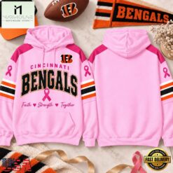 Cincinnati Bengals 2026 NFL Breast Cancer Awareness Game Day Hoodie Shirt, NFL Sporty Shirt Cincinnati Bengals 2026 Nfl Breast Cancer Awareness Game Day Hoodie Shirt