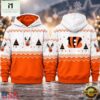 Cincinnati Bengals NFL Christmas Game Day Hoodie Shirt, NFL Sporty Shirt Cincinnati Bengals Nfl Christmas Game Day Hoodie Shirt
