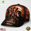 Cincinnati Bengals NFL Horror Night Halloween 2026 Design Classic Cap, NFL Trendy Cap Cincinnati Bengals Nfl Horror Night Halloween 2026 Design Classic Cap