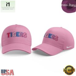 Clemson Tigers Breast Cancer Awareness 2026 Cap, Trending Cap Style Clemson Tigers Breast Cancer Awareness 2026 Cap