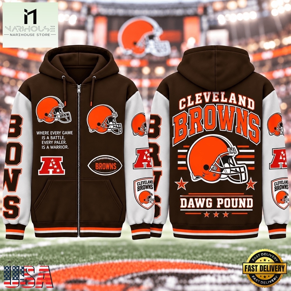Cleveland Browns NFL Gridiron Heritage Zip Hoodie, NFL Sporty Shirt Cleveland Browns NFL Gridiron Heritage Zip Hoodie, NFL Sporty Shirt