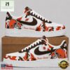 Cleveland Browns NFL Team Camo Air Force 1 Shoes Sneakers, NFL Team AF1 Shoes Cleveland Browns Nfl Team Camo Air Force 1 Shoes Sneakers