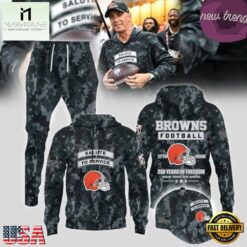 Cleveland Browns Salute to Service 2026 Digital Camo Hoodie, Hot 3D Shirt Trend Cleveland Browns Salute TO Service 2026 Digital Camo Hoodie