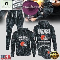 Cleveland Browns Salute To Service 250 Years Of Freedom Camo Hoodie, Hot 3D Shirt Trend Cleveland Browns Salute TO Service 250 Years OF Freedom Camo Hoodie