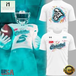 Coastal Carolina Chanticleers Football Special New Uniform T Shirt, Hot 3D Shirt Trend Coastal Carolina Chanticleers Football Special New Uniform T Shirt
