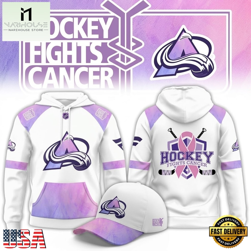 Colorado Avalanche Hockey Fights Cancer Limited Edition 2026 Hoodie.jfif, Hot 3D Shirt Trend Colorado Avalanche Hockey Fights Cancer Limited Edition 2026 Hoodie.jfif, Hot 3D Shirt Trend