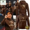 Colorado Stampede Primary Logo Brown Hoodie, Hot 3D Shirt Trend Colorado Stampede Primary Logo Brown Hoodie