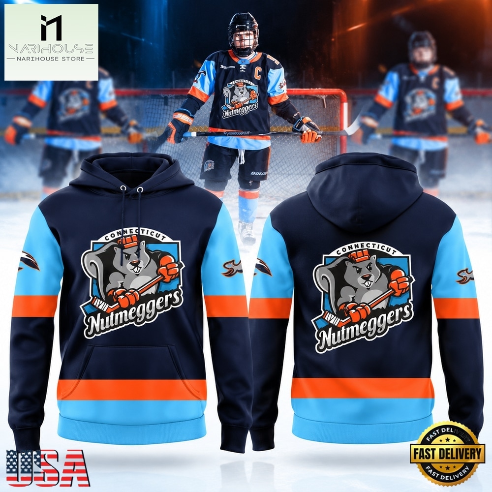 Connecticut Nutmeggers Reveal Away 2026 Pullover Hoodie Shirt, Hot 3D Shirt Trend Connecticut Nutmeggers Reveal Away 2026 Pullover Hoodie Shirt, Hot 3D Shirt Trend