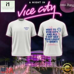 Court Culture x Duvin Vice City Pool Service 2026 White T Shirt, Popular 3D Music Tee Court Culture X Duvin Vice City Pool Service 2026 White T Shirt