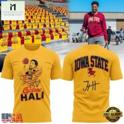 Cyclone Hali Tyrese Haliburton Signatures Iowa State Cyclones T Shirt, Hot 3D Shirt Trend Cyclone Hali Tyrese Haliburton Signatures Iowa State Cyclones T Shirt