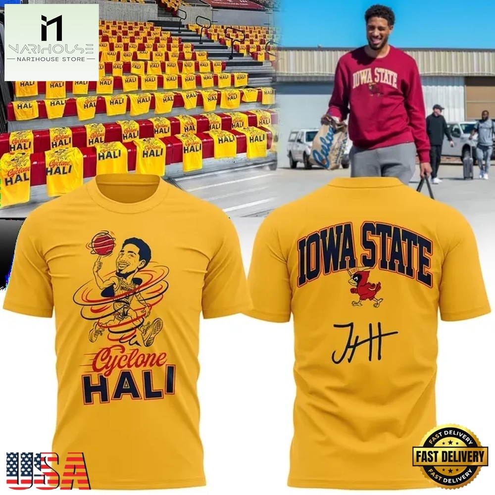 Cyclone Hali Tyrese Haliburton Signatures Iowa State Cyclones T Shirt, Hot 3D Shirt Trend Cyclone Hali Tyrese Haliburton Signatures Iowa State Cyclones T Shirt, Hot 3D Shirt Trend