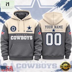 Dallas Cowboys NFL Custom Varsity Colorblock Pullover Hoodie, NFL Sporty Shirt Dallas Cowboys Nfl Custom Varsity Colorblock Pullover Hoodie