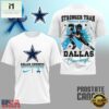 Dallas Cowboys NFL Prostate Cancer Awareness Month 3D Shirt, NFL Sporty Shirt Dallas Cowboys Nfl Prostate Cancer Awareness Month 3D Shirt