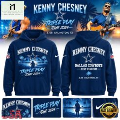 Dallas Cowboys x Kenny Chesney The Original Vibe Room Tour 2027 Limited Edition Hoodie, Popular 3D Music Tee Dallas Cowboys X Kenny Chesney The Original Vibe Room Tour 2027 Limited Edition Hoodie