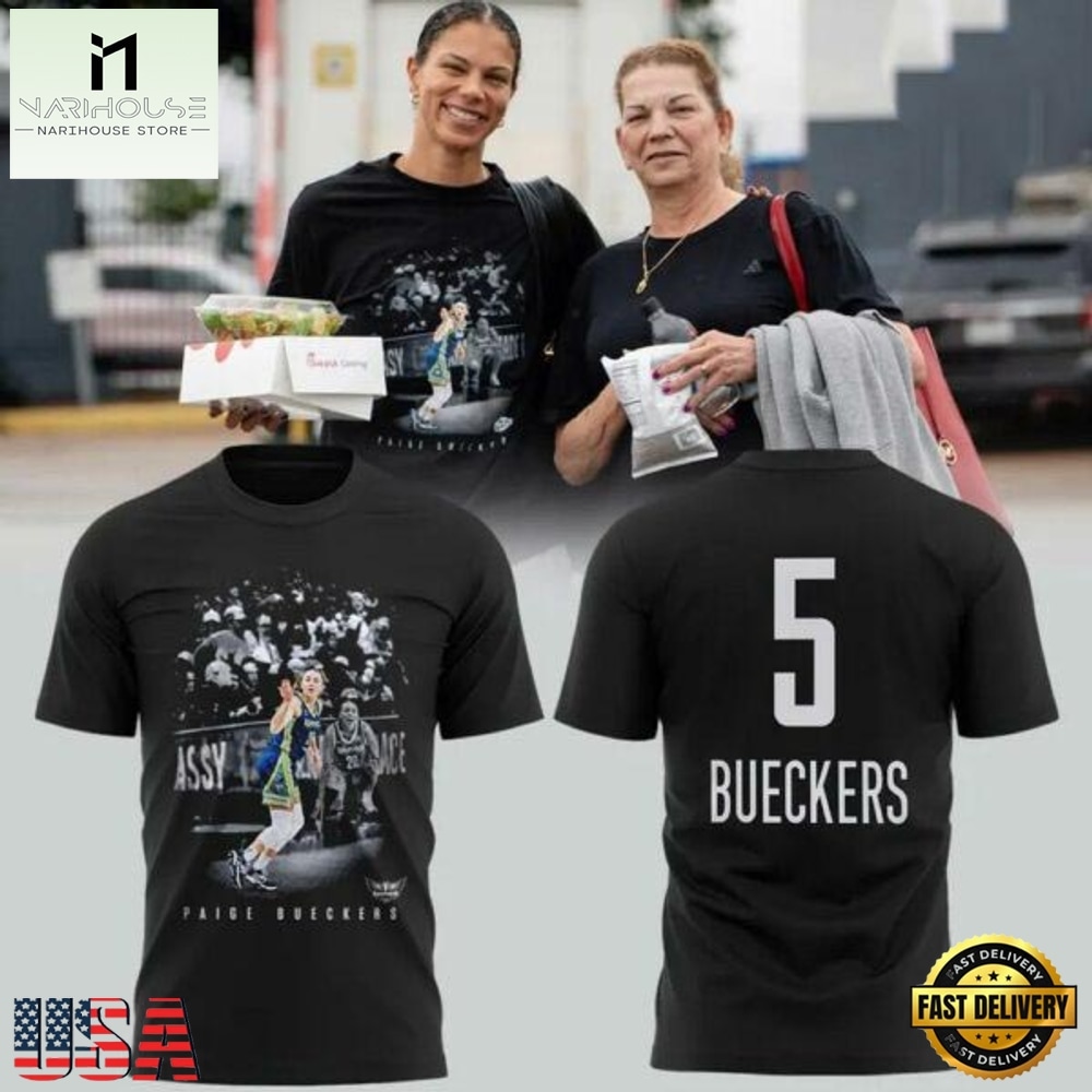Dallas Wings Paige Bueckers 2026 Black Graphic T Shirt, Hot 3D Shirt Trend Dallas Wings Paige Bueckers 2026 Black Graphic T Shirt, Hot 3D Shirt Trend