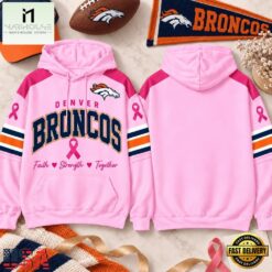 Denver Broncos 2026 NFL Breast Cancer Awareness Game Day Hoodie Shirt, NFL Sporty Shirt Denver Broncos 2026 Nfl Breast Cancer Awareness Game Day Hoodie Shirt
