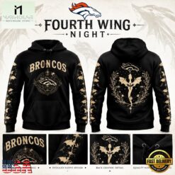Denver Broncos Fourth Wing Night 2026 Limited Edition Hoodie, Hot 3D Shirt Trend Denver Broncos Fourth Wing Night 2026 Limited Edition Hoodie