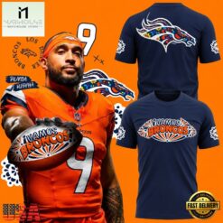 Denver Broncos Hispanic Heritage Month 2026 T Shirt, Hot 3D Shirt Trend Denver Broncos Hispanic Heritage Month 2026 T Shirt