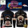 Denver Broncos Native American Heritage Month Custom Name Hoodie, Hot 3D Shirt Trend Denver Broncos Native American Heritage Month Custom Name Hoodie