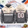 Denver Broncos NFL Custom Varsity Colorblock Pullover Hoodie, NFL Sporty Shirt Denver Broncos Nfl Custom Varsity Colorblock Pullover Hoodie