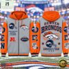 Denver Broncos NFL Gridiron Heritage Zip Hoodie, NFL Sporty Shirt Denver Broncos Nfl Gridiron Heritage Zip Hoodie