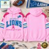 Detroit Lions 2026 NFL Breast Cancer Awareness Game Day Hoodie Shirt, NFL Sporty Shirt Detroit Lions 2026 Nfl Breast Cancer Awareness Game Day Hoodie Shirt