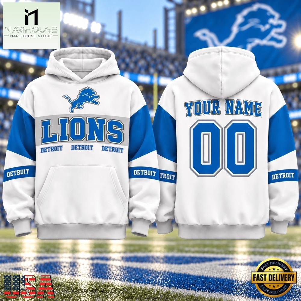 Detroit Lions 2026 NFL Gridiron Heritage Varsity Hoodie, NFL Sporty Shirt