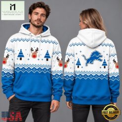 Detroit Lions NFL Christmas 2026 Limited Edition Hoodie, NFL Sporty Shirt Detroit Lions Nfl Christmas 2026 Limited Edition Hoodie