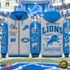 Detroit Lions NFL Gridiron Heritage Zip Hoodie, NFL Sporty Shirt Detroit Lions Nfl Gridiron Heritage Zip Hoodie