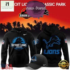 Detroit Lions x Jurassic Park 2026 Limited Edition Hoodie, Hot 3D Shirt Trend Detroit Lions X Jurassic Park 2026 Limited Edition Hoodie