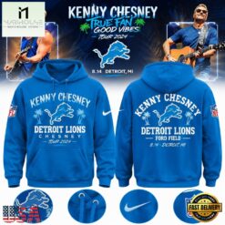 Detroit Lions x Kenny Chesney The Original Vibe Room Tour 2027 Limited Edition Hoodie, Popular 3D Music Tee Detroit Lions X Kenny Chesney The Original Vibe Room Tour 2027 Limited Edition Hoodie