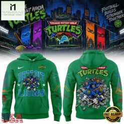 Detroit Lions x Teenage Mutant Ninja Turtles 2026 Limited Edition Hoodie, Popular 3D Music Tee Detroit Lions X Teenage Mutant Ninja Turtles 2026 Limited Edition Hoodie