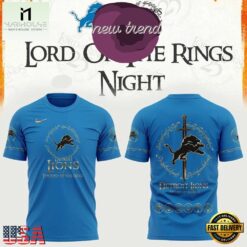 Detroit Lions x The Lord of the Rings 2026 3D Shirt, Hot 3D Shirt Trend Detroit Lions X The Lord OF The Rings 2026 3D Shirt