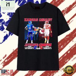 Devin Neal Kansas Jayhawks and Patrick Mahomes Kansas City Chiefs Signature T Shirt, Stylish 2D Graphic Shirt Devin Neal Kansas Jayhawks And Patrick Mahomes Kansas City Chiefs Signature T Shirt