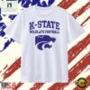 Distressed K State Wildcats Football Logo T Shirt, Stylish 2D Graphic Shirt 2 Distressed K State Wildcats Football Logo T Shirt, Stylish 2D Graphic Shirt Distressed K State Wildcats Football Logo T Shirt