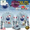 Edmonton Oilers x Peanuts 2026 Christmas Limited Edition Hoodie, Hot 3D Shirt Trend Edmonton Oilers X Peanuts 2026 Christmas Limited Edition Hoodie