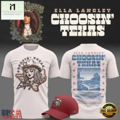 ELLA LANGLEY Choosin’ Texas The Dandelion Tour 2026 T Shirt, Popular 3D Music Tee Ella Langley Choosin Texas The Dandelion Tour 2026 T Shirt
