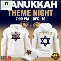 Florida Panthers Hanukkah Theme Night 2026 Limited Edition White Hoodie, Hot 3D Shirt Trend Florida Panthers Hanukkah Theme Night 2026 Limited Edition White Hoodie