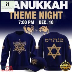 Florida Panthers Hanukkah Theme Night 2026 Sweatshirt, Hot 3D Shirt Trend Florida Panthers Hanukkah Theme Night 2026 Sweatshirt