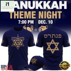Florida Panthers Hanukkah Theme Night 2026 T Shirt, Hot 3D Shirt Trend Florida Panthers Hanukkah Theme Night 2026 T Shirt